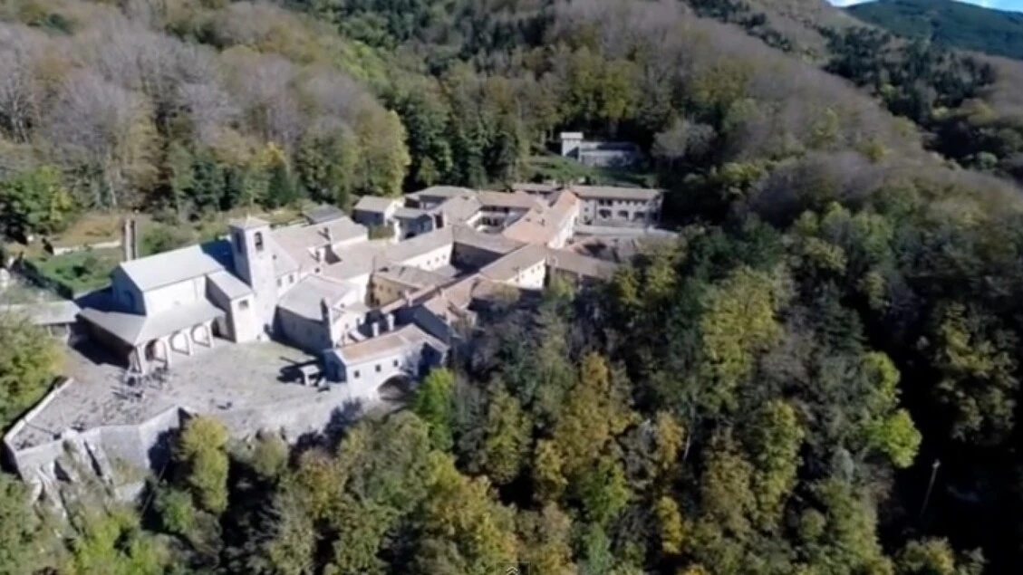 Frati della Verna 'tifano' Pizzaballa Papa, qui ebbe i voti