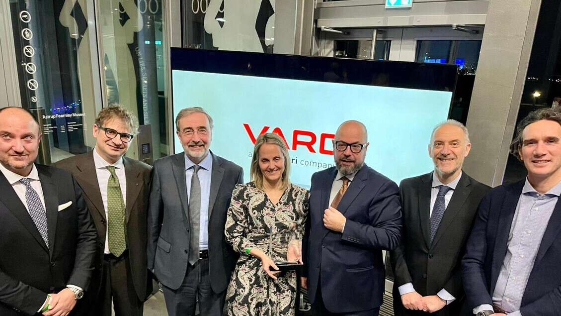 Amb. Nicolini premia società Vard di Fincantieri a Oslo