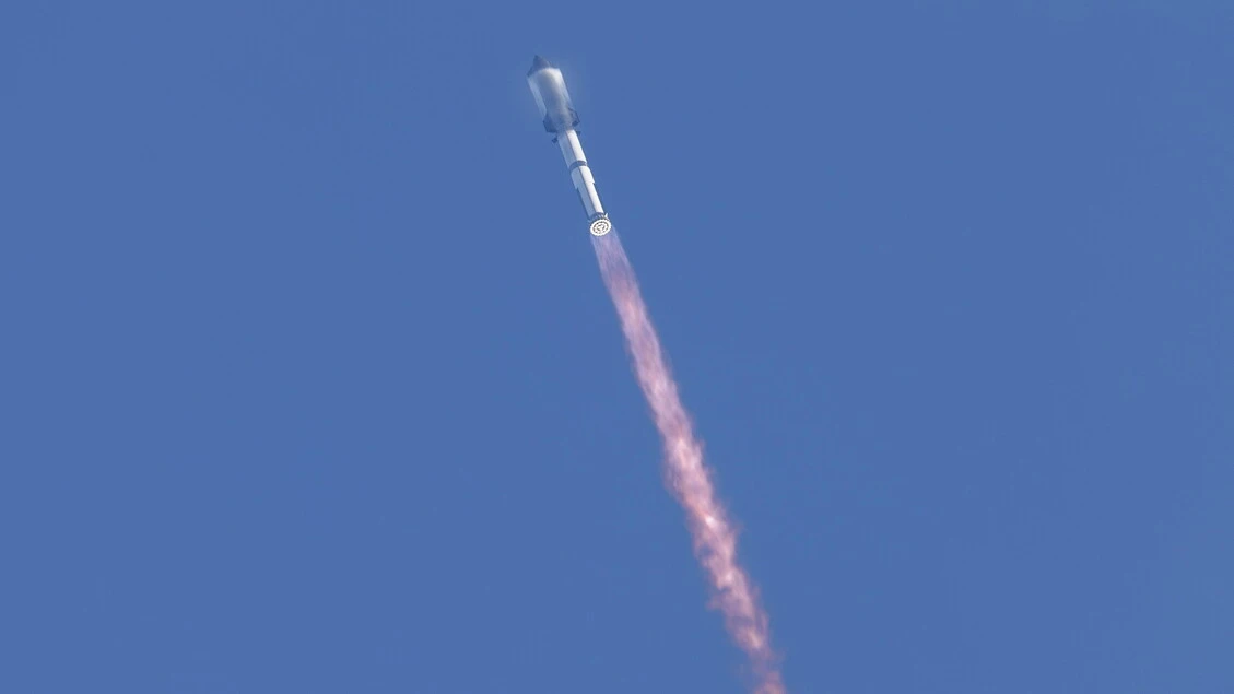 Lanciata la nuova Starship di Musk, primo test in volo