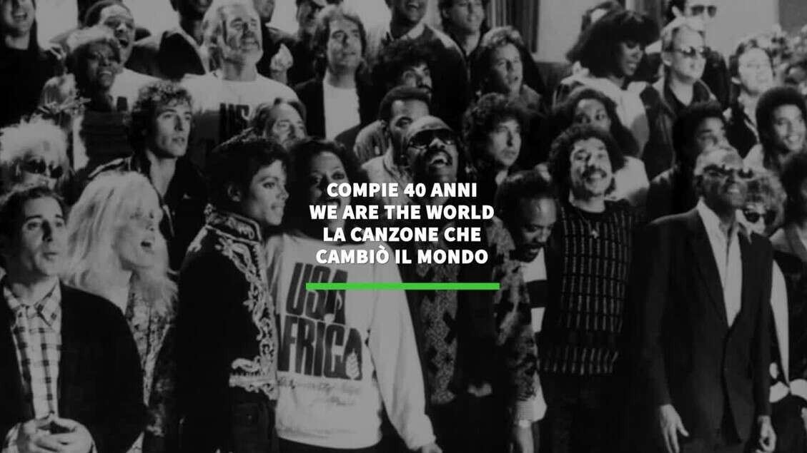 Compie 40 anni We are the World: la canzone che cambio' il mondo