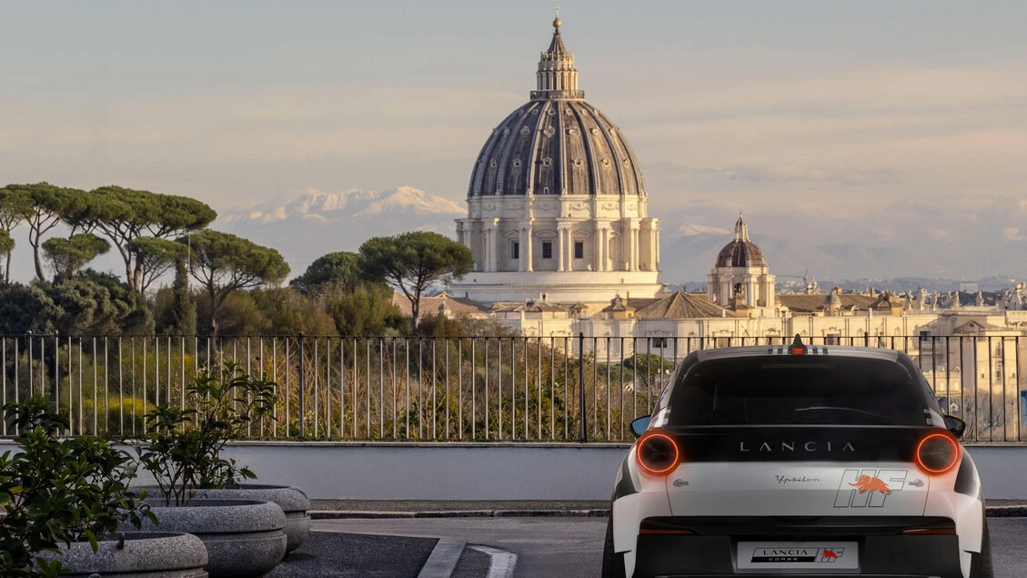 Il Trofeo Lancia fa tappa nella città eterna