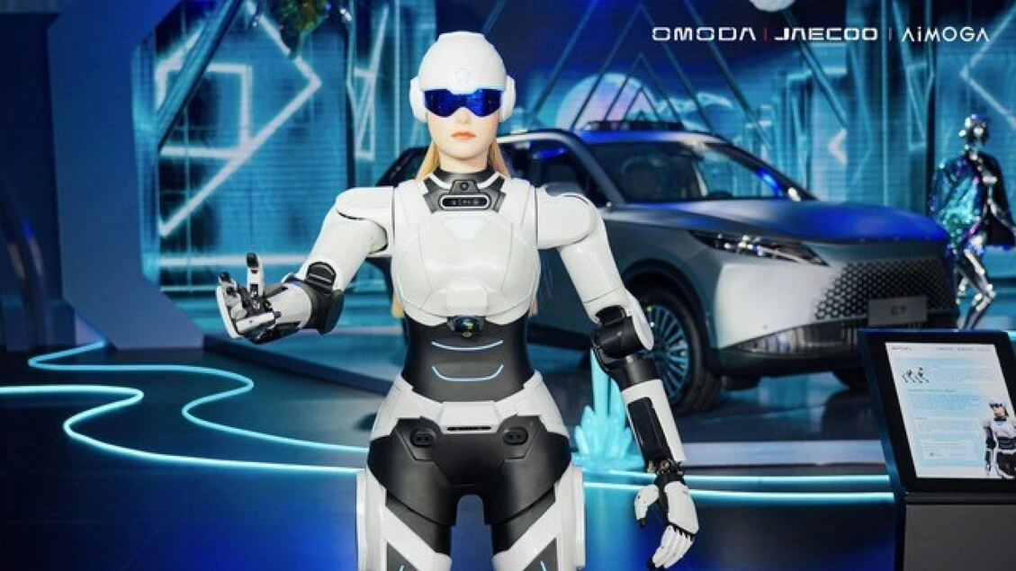 Dalle auto ai robot per Chery con l'umanoide AiMOGA