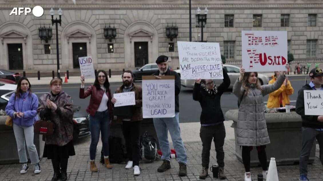 Washington, solidarieta' e gratitudine per i lavoratori dell'Usaid licenziati