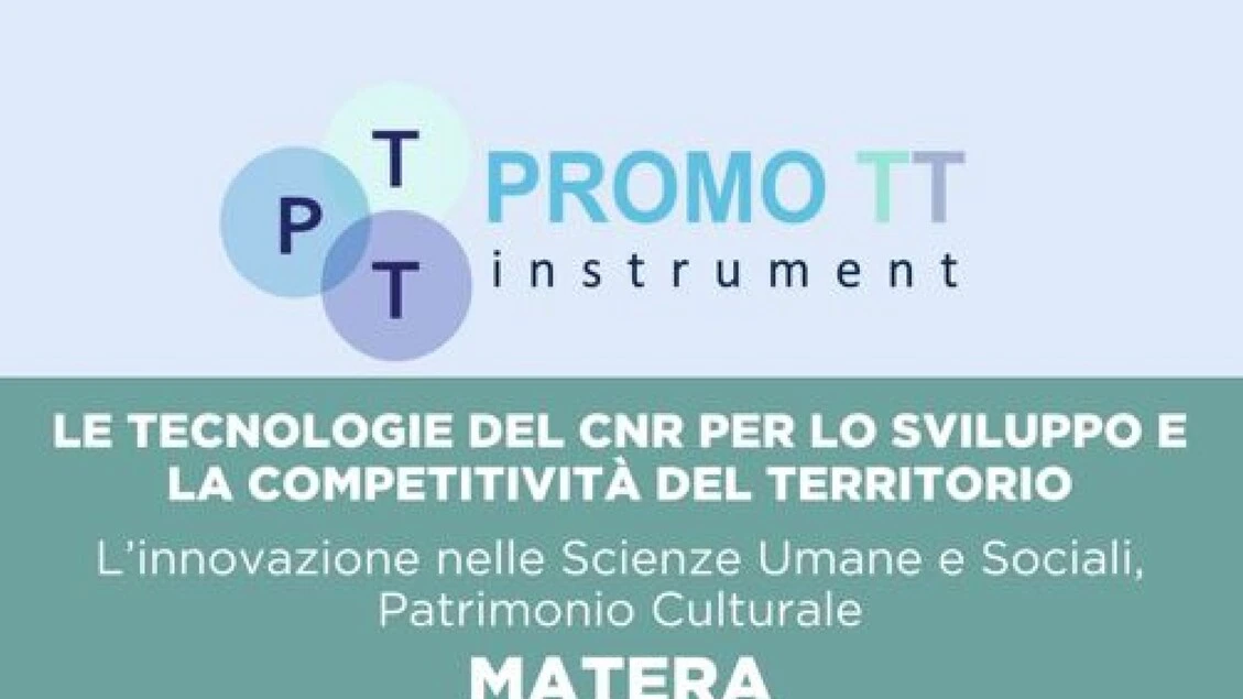 A Matera innovazione tecnologica per lo sviluppo territoriale