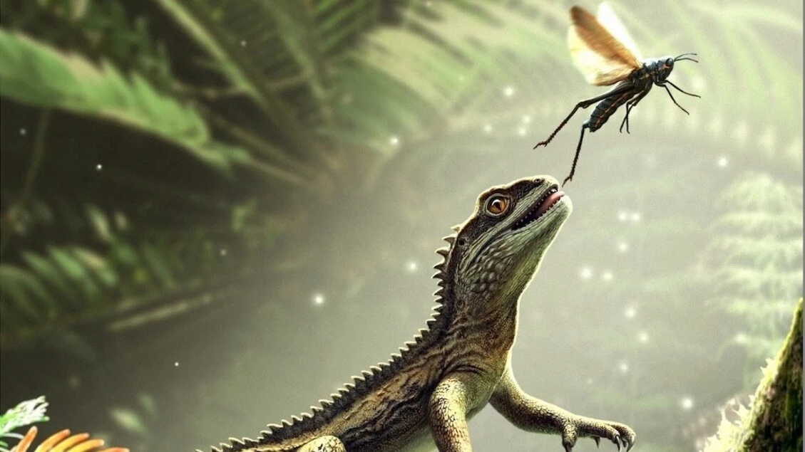 Un fossile inaspettato fa luce sull'origine delle lucertole