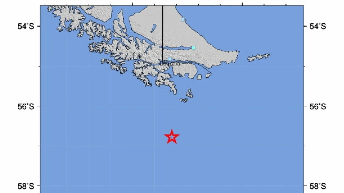 Terremoto di magnitudo 7.1 in mare tra Antartide e Sudamerica