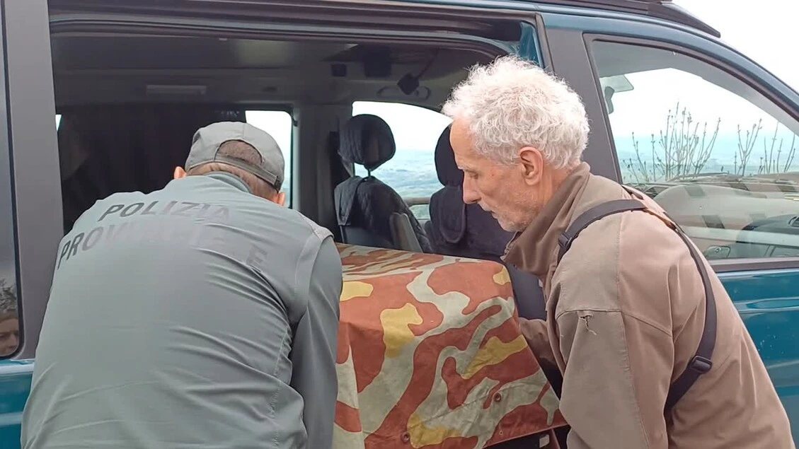 Aquila ferita soccorsa nel Vicentino, rimessa in liberta' dopo due mesi