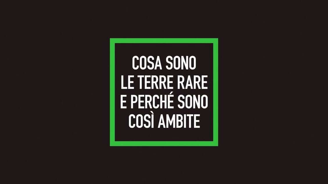 Cosa sono le terre rare e perche' sono cosi' ambite