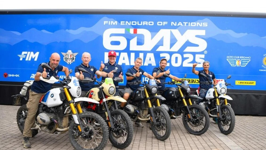 Bmw Motorrad alla Sei Giorni di enduro con la R 12 G/S