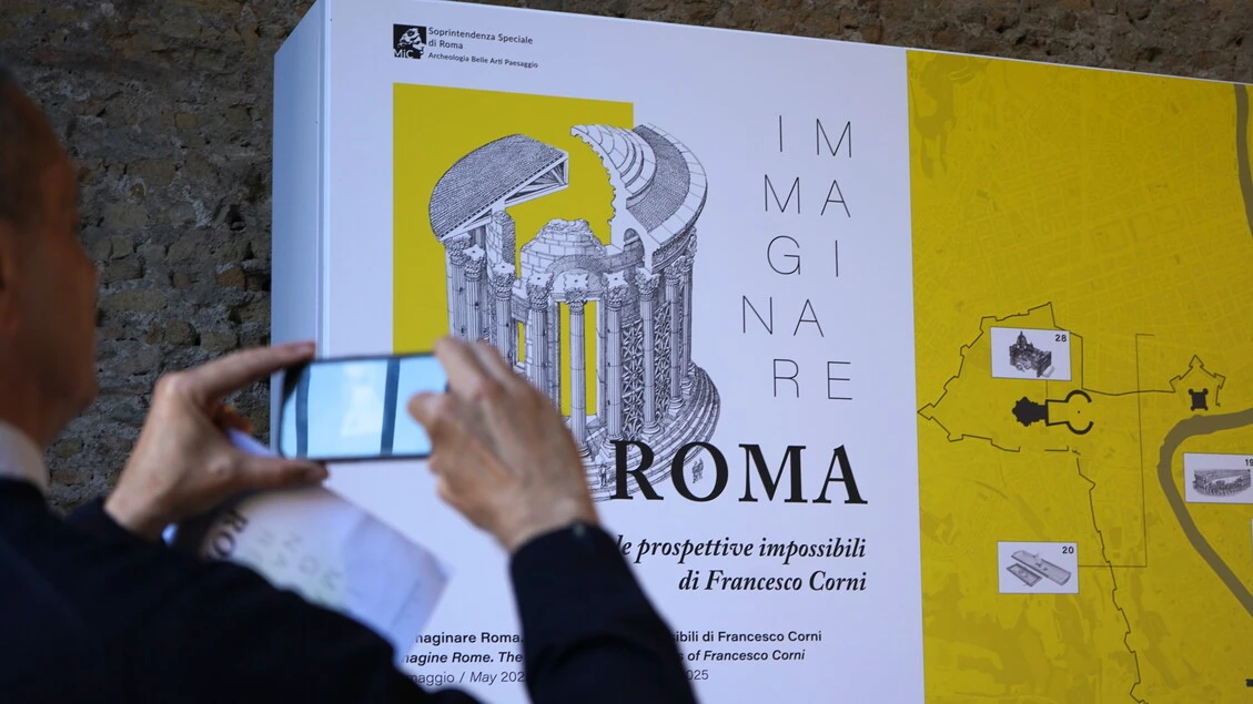 A Caracalla la Roma archeologica nei disegni di Francesco Corni