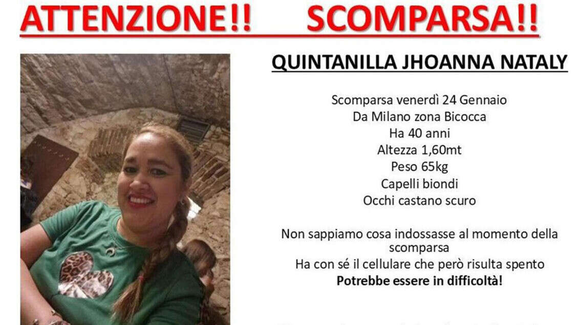 Baby sitter scomparsa, compagno indagato per omicidio volontario