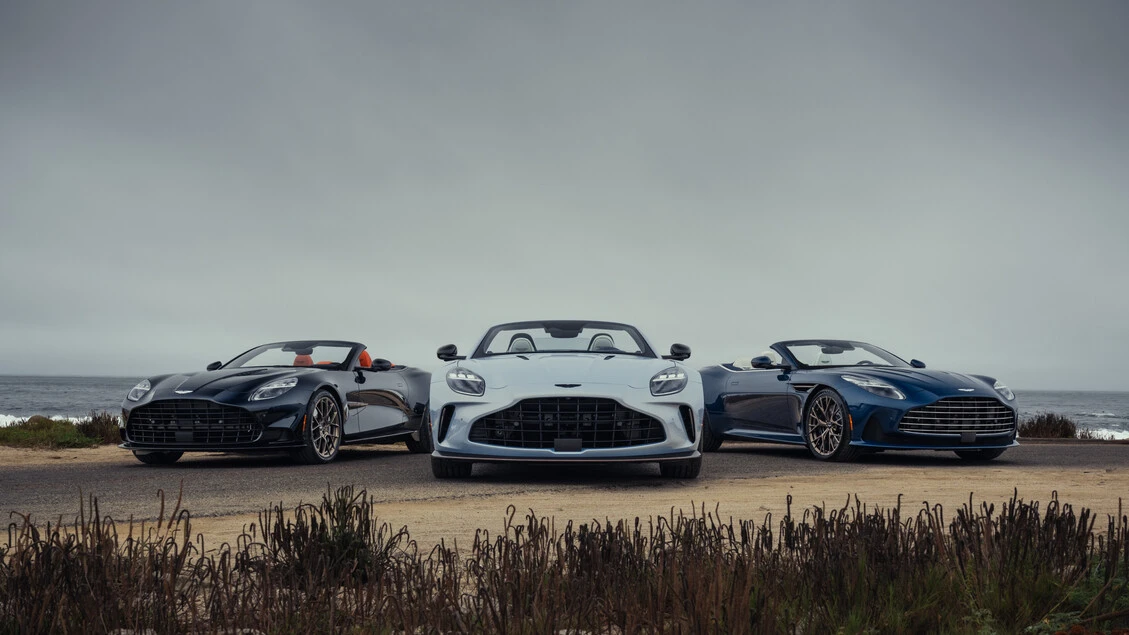 Aston Martin festeggia i 75 anni in America a Monterey 2025