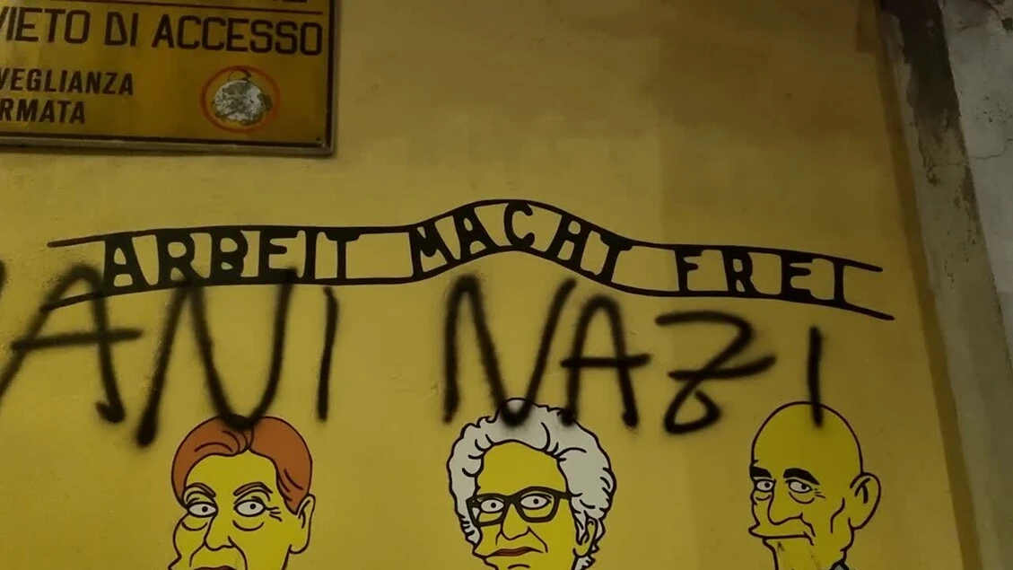 Milano, vandalizzato il murale con Liliana Segre: scritte e una svastica