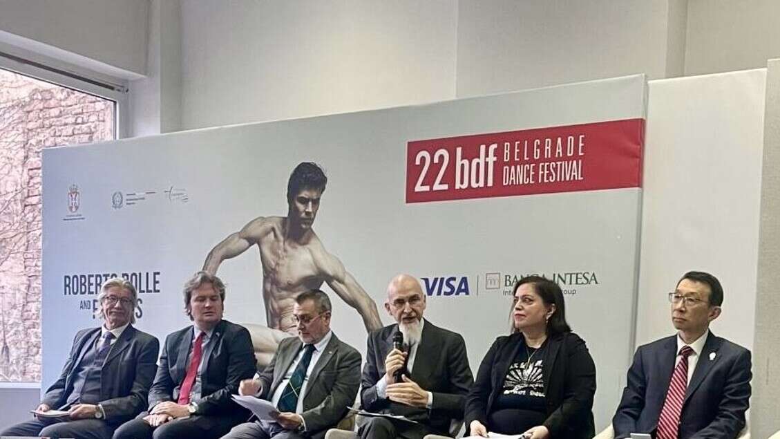 Roberto Bolle al Festival della danza di Belgrado