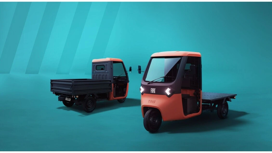Fiat Professional, Tris primo veicolo elettrico a tre ruote