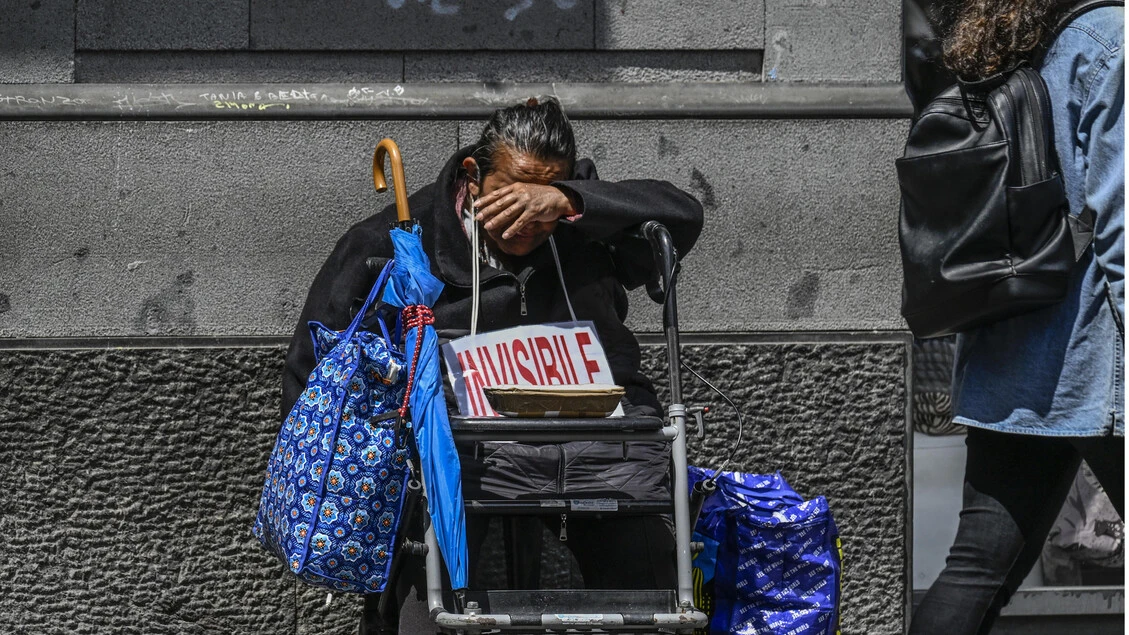 In Italia una persona su 4 a rischio di povertà nel 2024