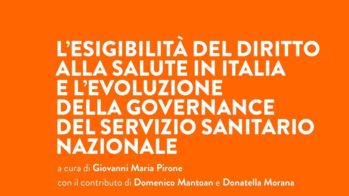 Libri, diritto alla salute ed evoluzione governance del Ssn