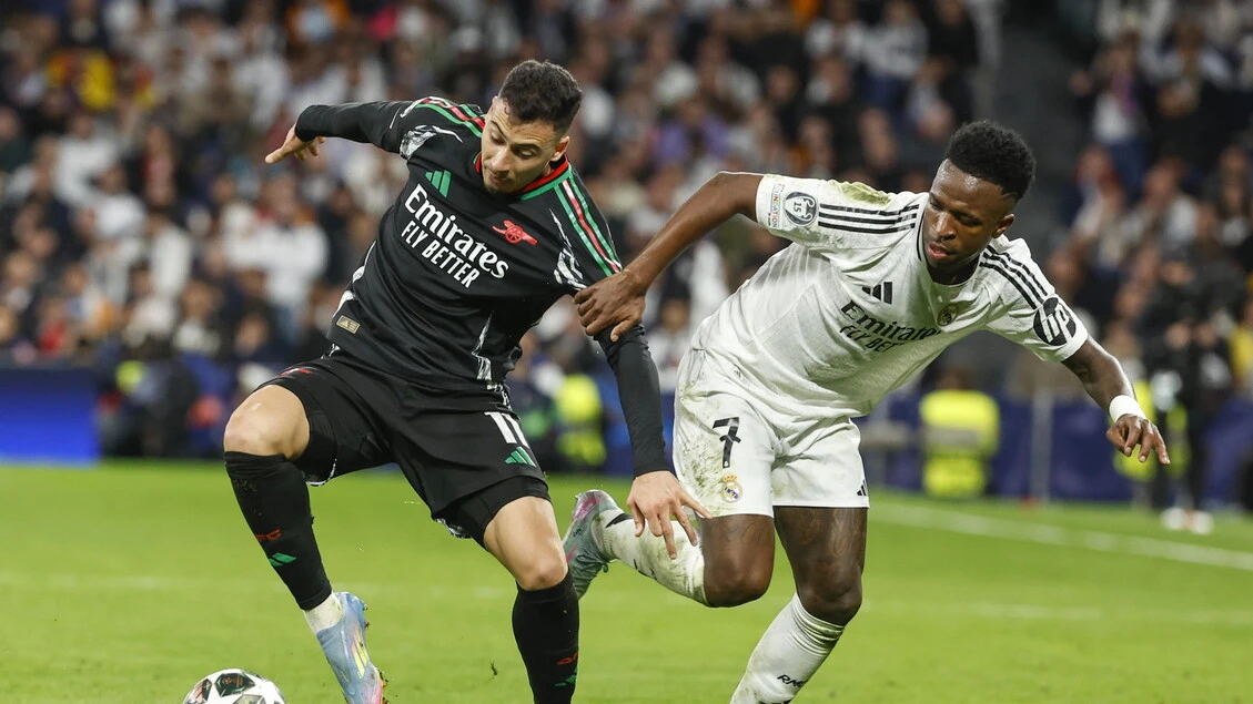 Champions: Real Madrid-Arsenal 1-2, inglesi in semifinale