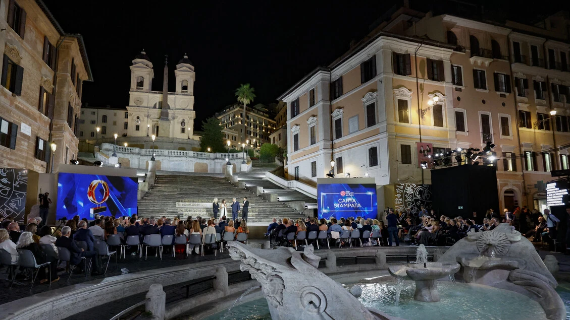 Premio Agnes in Piazza di Spagna per giornalismo appassionato