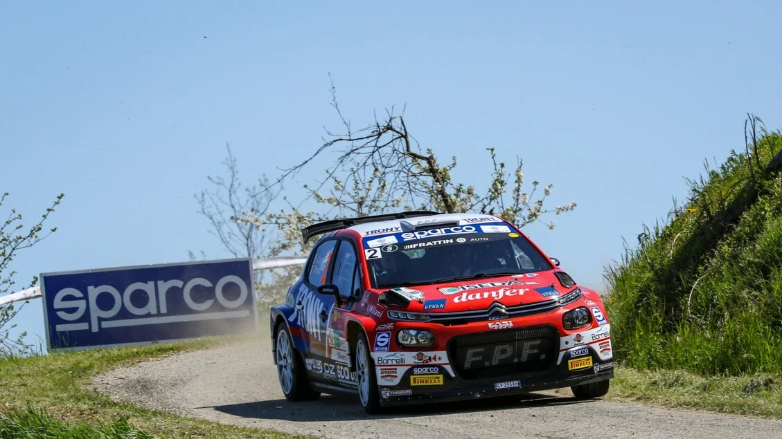 Rally Regione Piemonte, Crugnola vince su Citroën C3 rally2