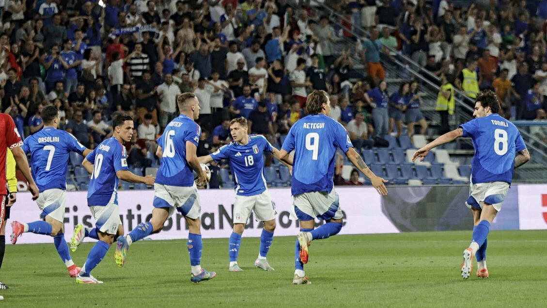 Italia batte Moldavia 2-0 con le reti di Raspadori e Cambiaso FOTO