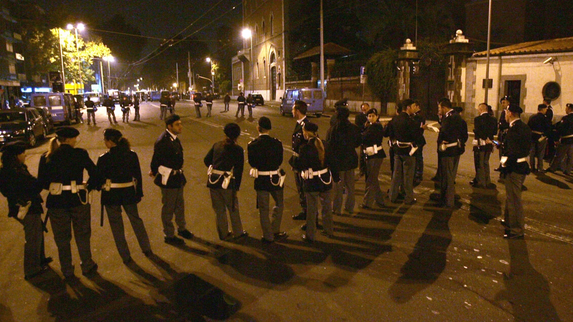 Esercitazione antiterrorismo in area ambasciata Israele a Roma