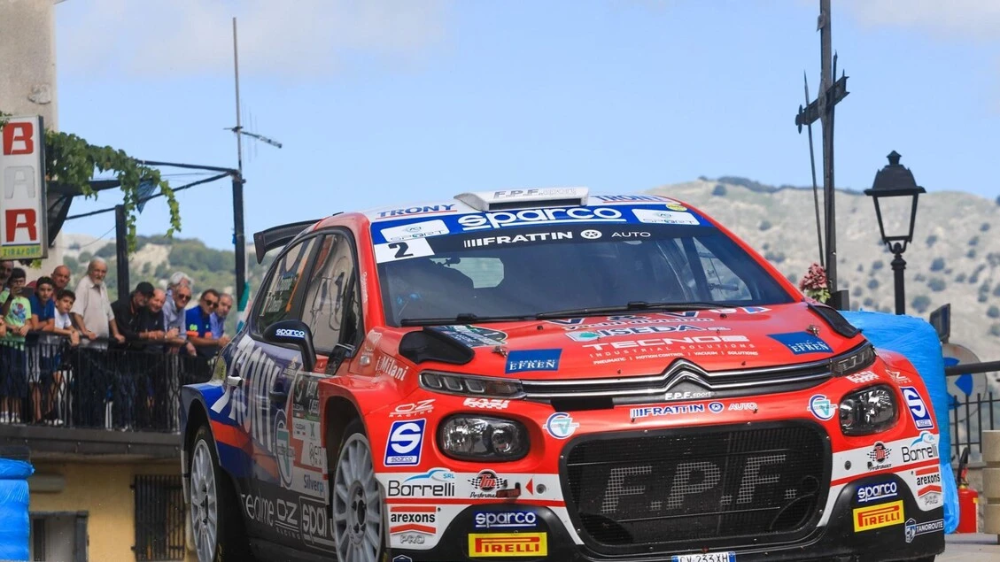 Crugnola rimonta e vince al Rally del Lazio Cassino