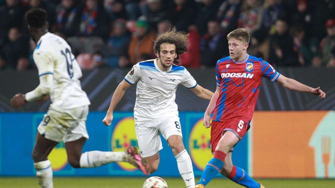 Europa League: Viktoria Plzen-Lazio 1-2