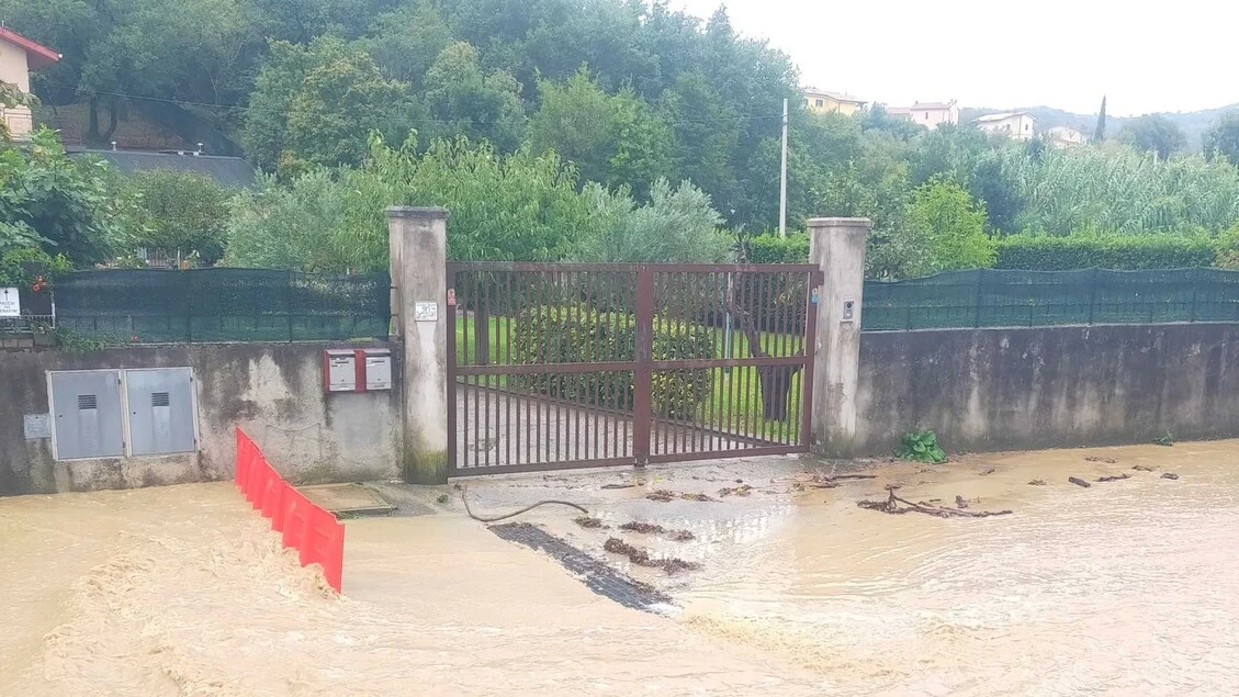 Maltempo, esondazioni e allagamenti in provincia di Trieste