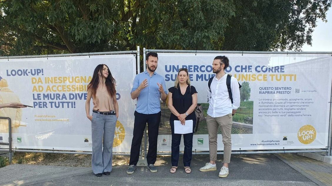 Da inespugnabili ad accessibili, mura Sud di Ferrara per tutti