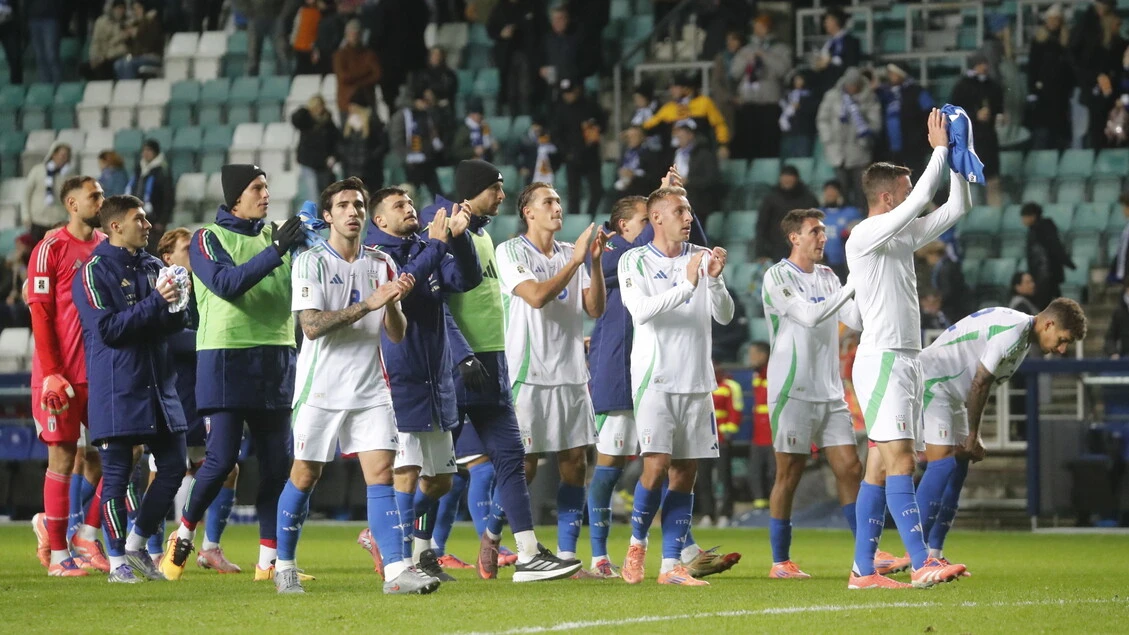 Azzurri: oltre 6,5 milioni in tv per Estonia-Italia, share 36.5%