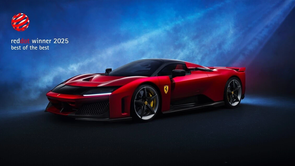 A Ferrari il Red Dot: Best of the Best 2025 per 3 modelli