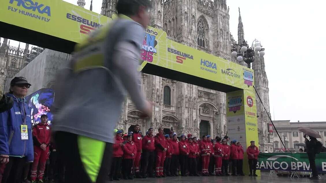 Stramilano, una maratoneta: 