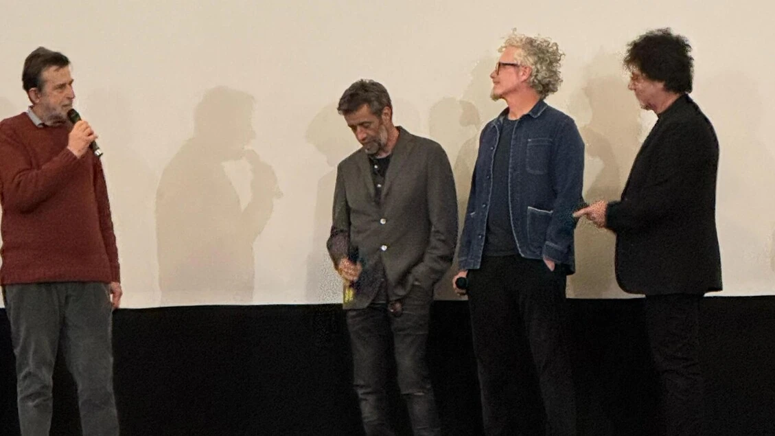 Nanni Moretti al Sacher, scherza con Fabi, Silvestri, Gazzè