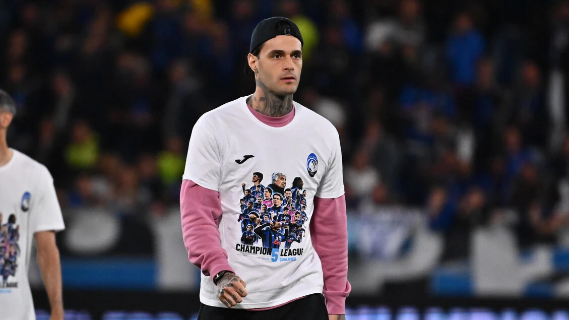 Atalanta: per Scamacca infiammazione da sovraccarico