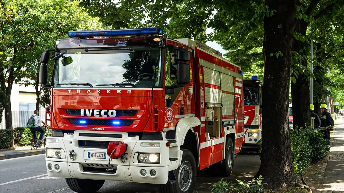 Rami crollano su auto a Milano, illeso l'anziano che la guidava