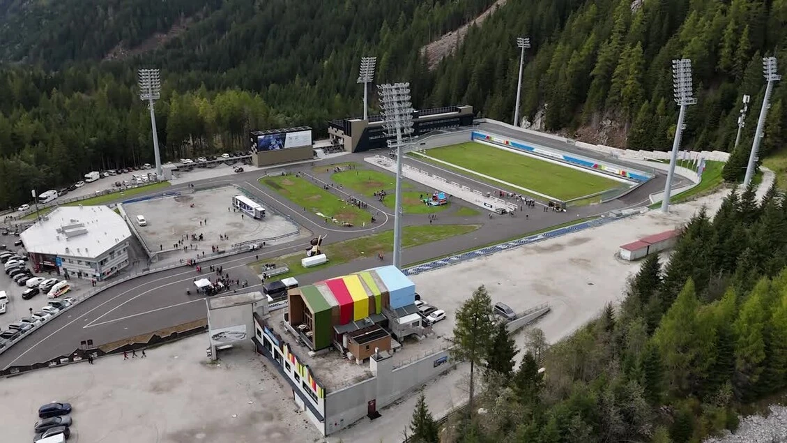 Olimpiadi Milano-Cortina 2026, porte aperte alla biathlon Arena