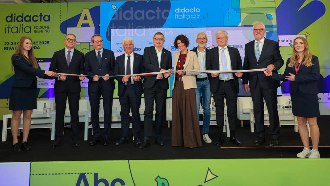 Inaugurata in Trentino Didacta Italia, 'progettare il futuro'