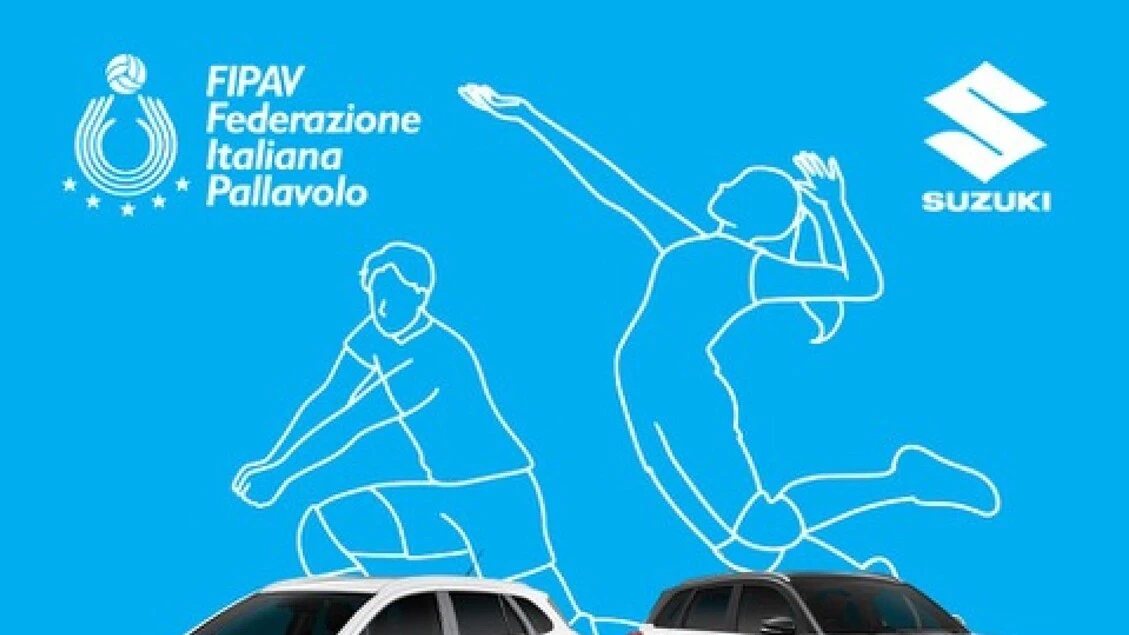 Suzuki in campo con la Federazione Italiana Pallavolo