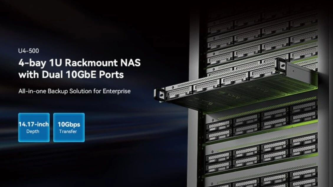 TerraMaster lancia il server di backup integrato U4-500 BBS