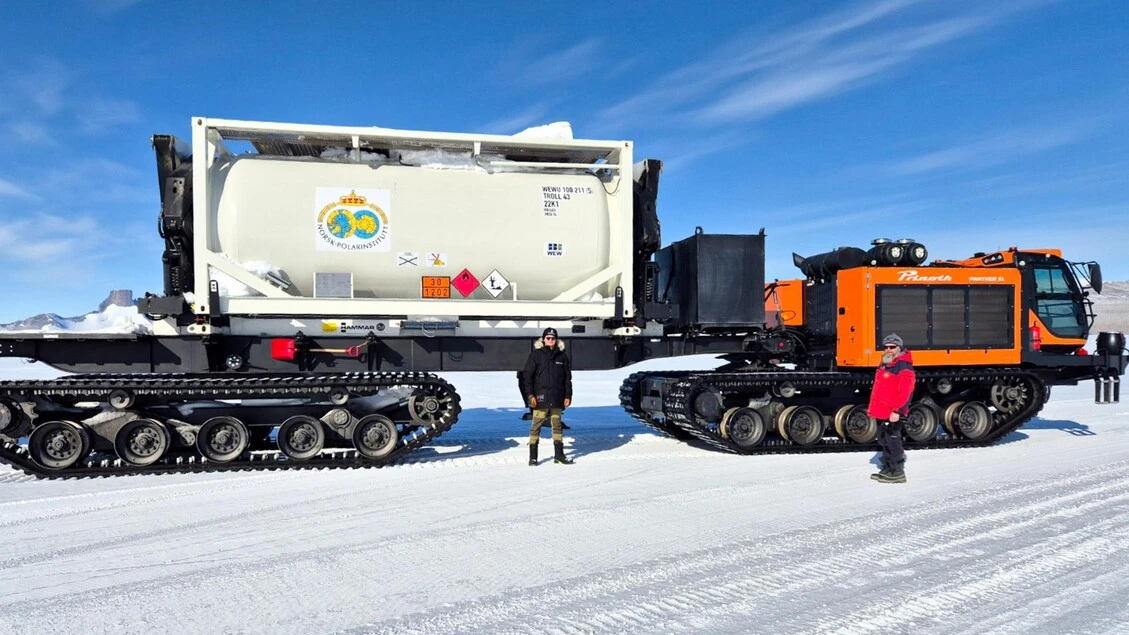 Da Prinoth il veicolo cingolato che sfida i ghiacci d'Antartide