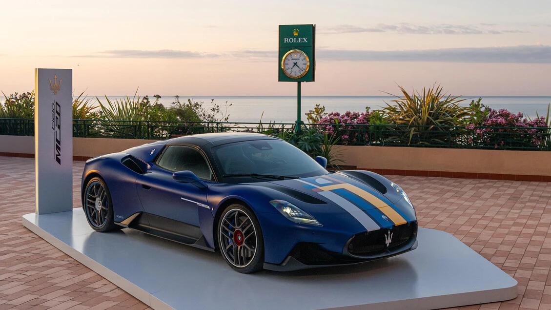 Maserati presente al Rolex Monte-Carlo Masters con la MC20