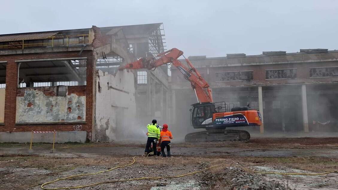 Parte demolizione ex Officine Grandi Motori Fiat di Torino