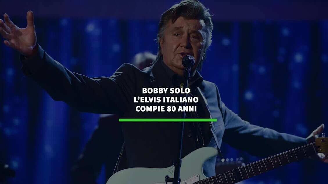 Bobby Solo, l'Elvis italiano compie 80 anni