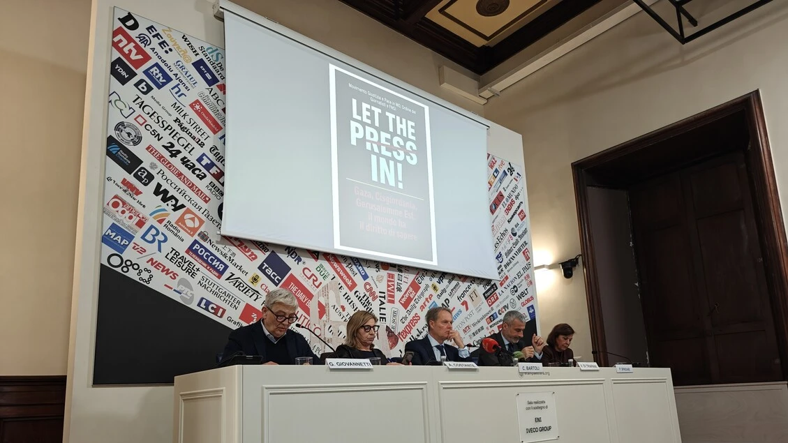Appello dei giornalisti italiani, 'stampa estera entri a Gaza'