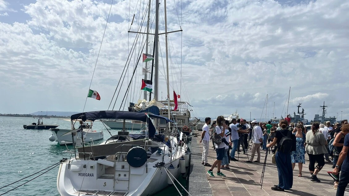 Barche Flotilla, partiremo nelle prossime ore da Siracusa