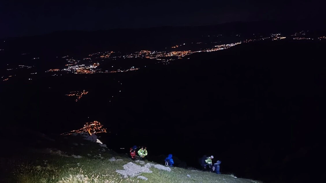 Soccorsi sette giovani rimasti bloccati sul Gran Sasso