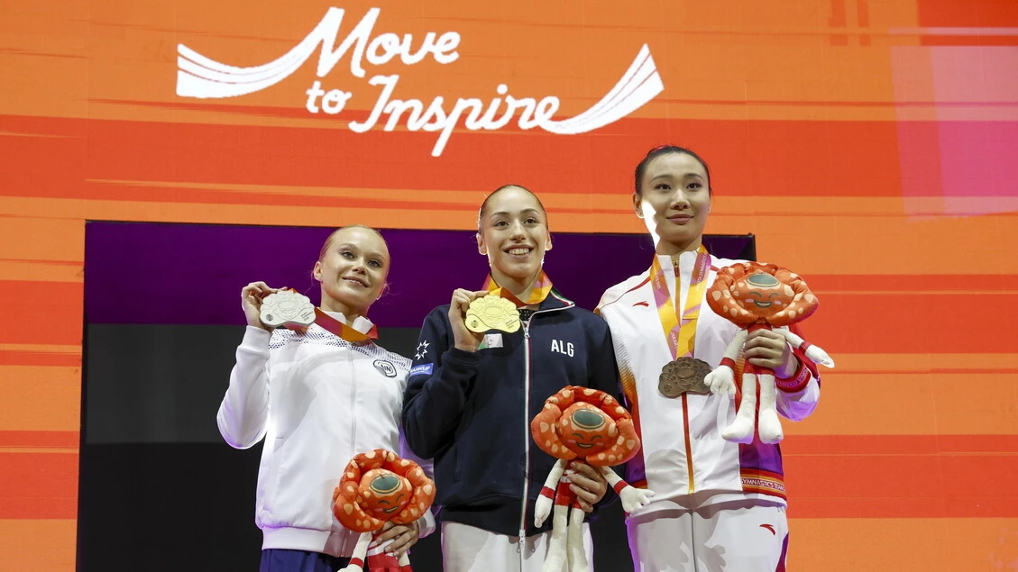 Mondiali ginnastica: alla algerina Nemour titolo nelle parallele