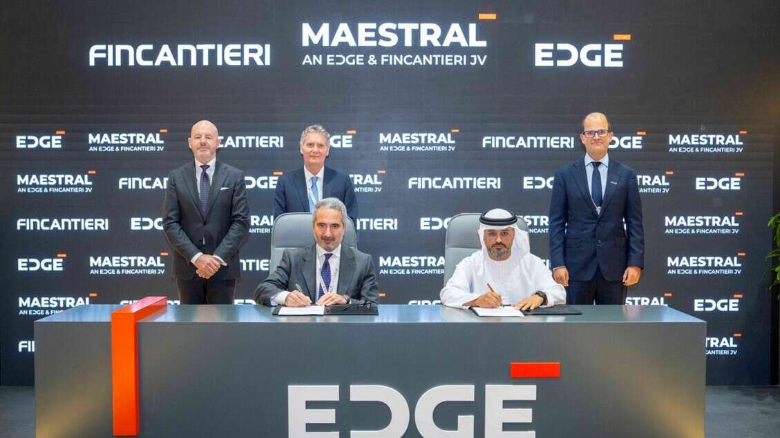 A jv Fincantieri-Edge gestione della flotta della Marina Uae