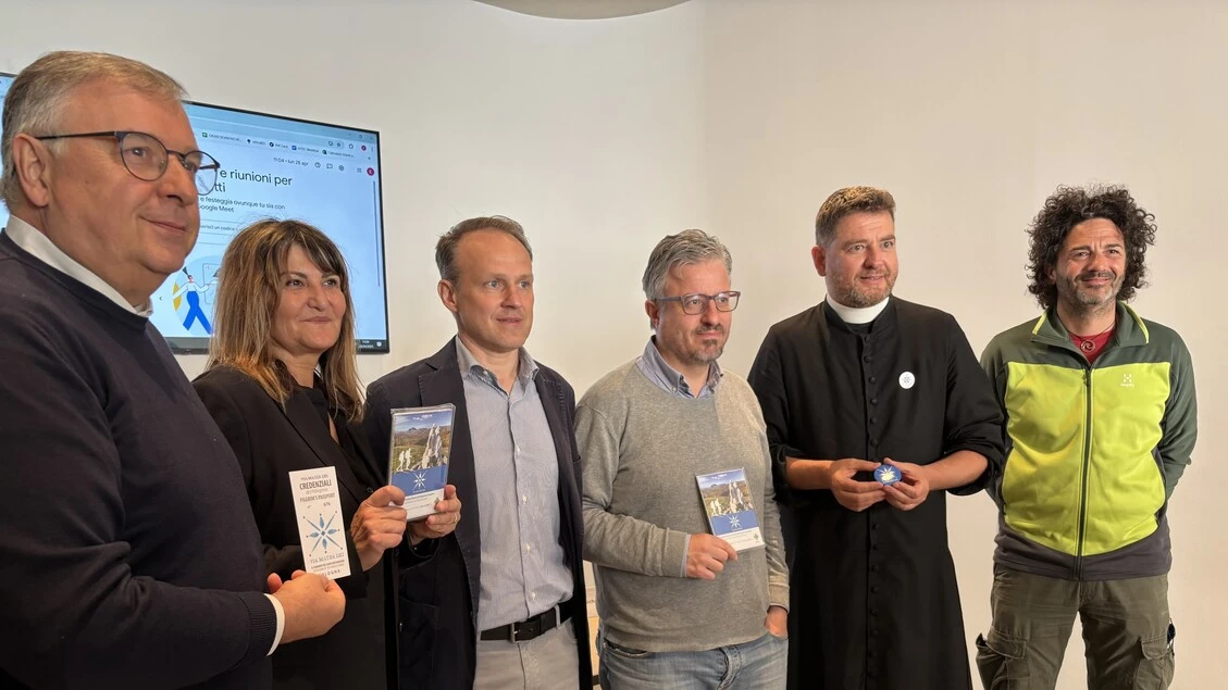 La via Mater Dei diventa cammino giubilare, 157 km trekking